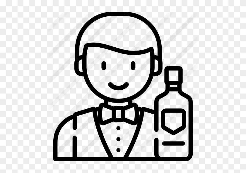 Bartender Drawing Barman - Bartender #1382956
