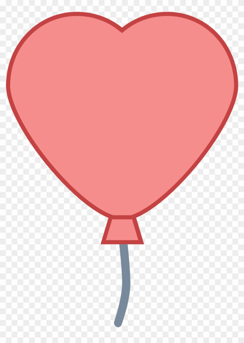 Banner Royalty Free Library Heart Balloon Png - Balão De Coração Png #1382965
