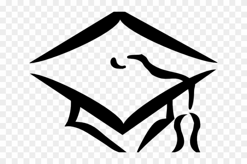 Hat Clipart Degree - Graduation Cap Clip Art #1383029