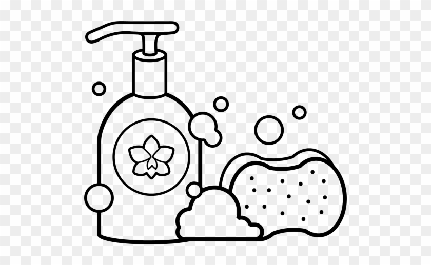 Soap Shampoo Png File - Soap And Shampoo Drawing #1383124