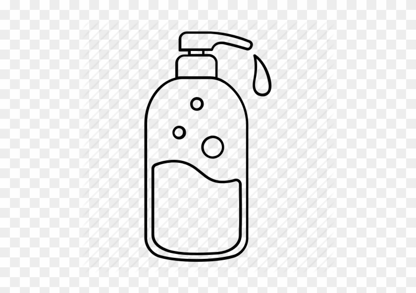 Head Clipart Shampoo Head & Shoulders Lotion - Shampoo Drawing #1383173