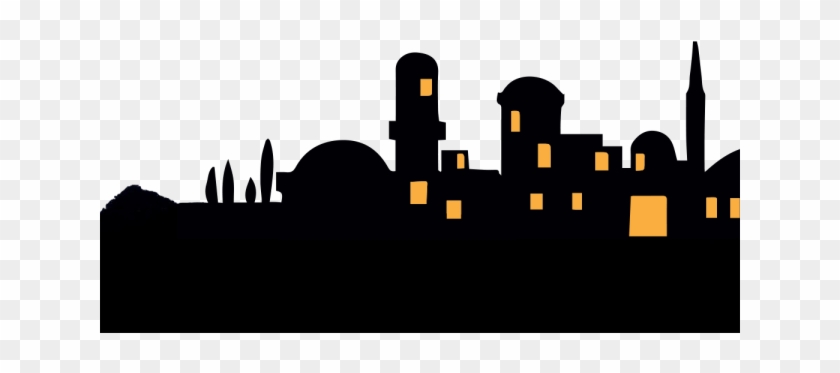 Cityscape Clipart Bethlehem - Town Of Bethlehem Silhouette #1383314