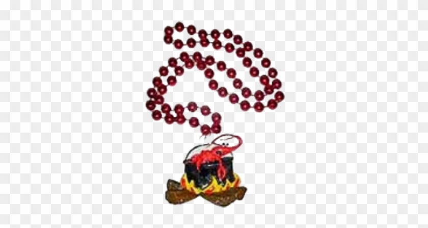 Mardi Gras Red Beads Png #1383327