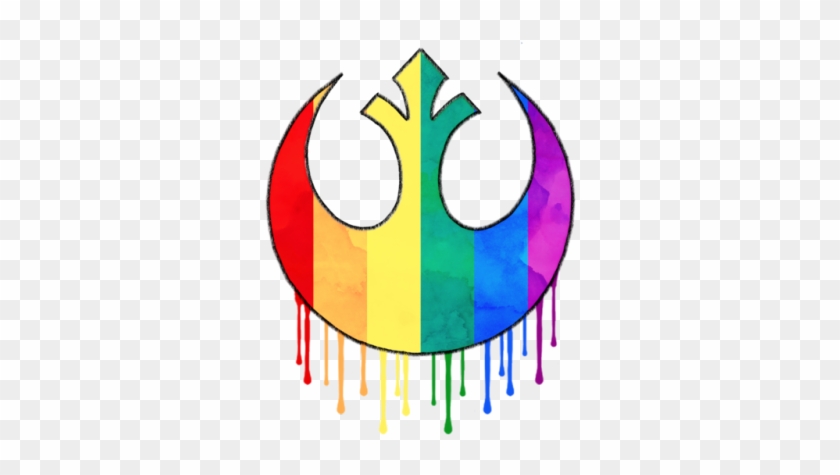 The Pride Of The Rebel Alliance) - Star Wars Pride Flag #1383369