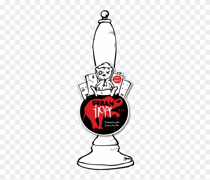 Tiny Rebel's 'urban Ipa' Pump Clip Artwork - Tiny Rebel #1383392