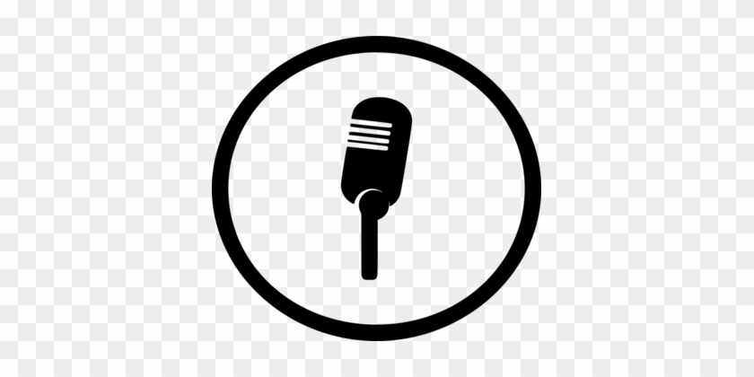 Microphone Computer Icons Sound Recording And Reproduction - Clip Art #1383418