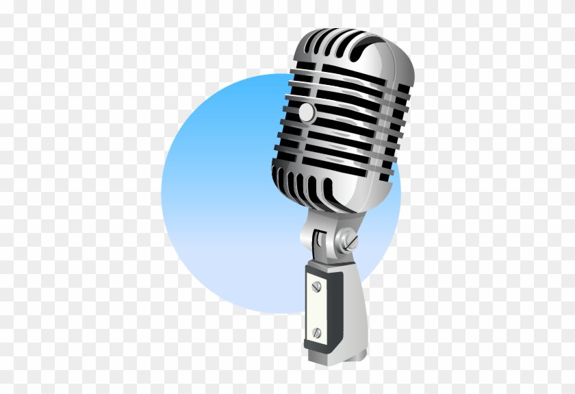 Singer Vector Mic Png - Microphone #1383432
