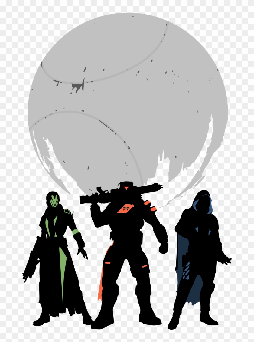 The Traveler And The Guardians By Firedragonmatty On - Destiny 2 Traveler Png #1383534