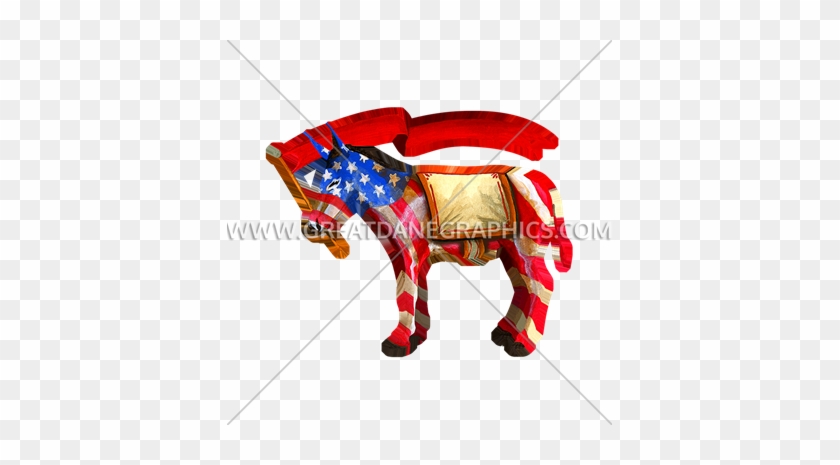 Democrat Donkey Stripes - Shetland Pony #1383539