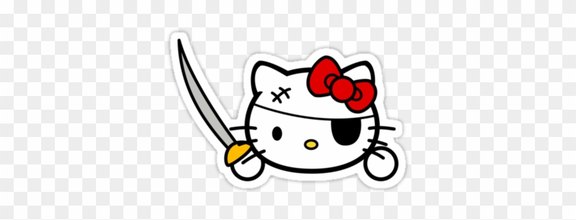 Hello Pirate Kitty By L M K - Cartoon Characters Hello Kitty #1383559