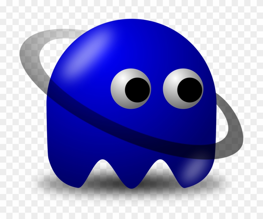 All Photo Png Clipart - Pac Man Ghost Blue #1383574