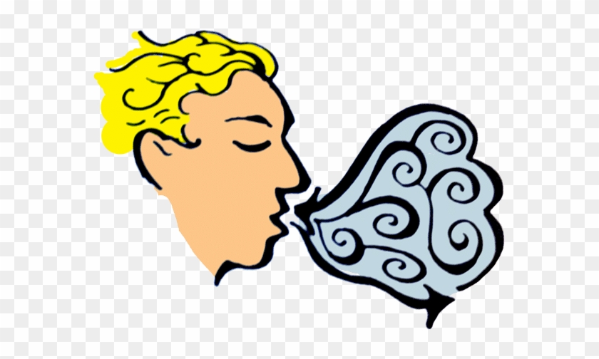 Svg Freeuse Stock Diaphragmatic Exhalation Relaxation - Exhalacion Png #1383640