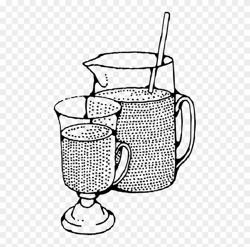 Punch Bowls Juice Computer Icons - Fruit Punch Clipart Black And White #1383679