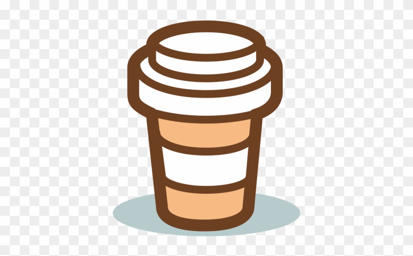 Coffee In A Disposable Cup, Disposable Cup, Juice Cup - Icon #1383696