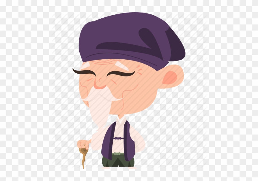 Download Old Japanese Man Png Clipart Japan Clip Art - Old Japanese Man  Cartoon - Free Transparent PNG Clipart Images Download