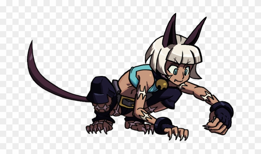 Crouching Drawing Anime - Ms Fortune Crouching #1383924