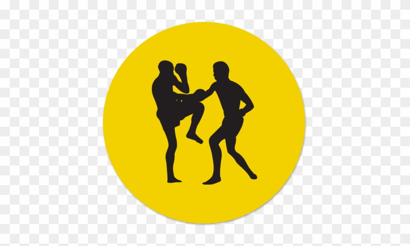 Muay Thai Kickboxing - Muay Thai Icon Png #1383934