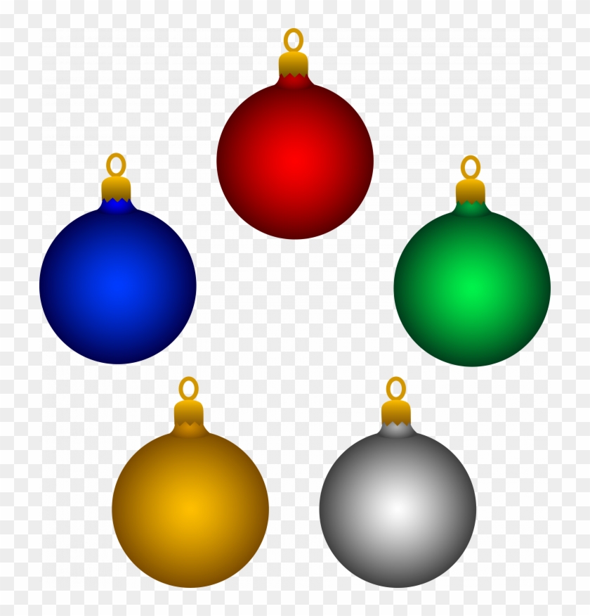 Light Bulbs Clipart - Christmas Tree Decoration Clipart #1384029