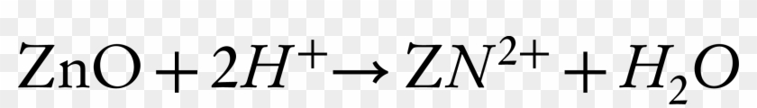 In Particular, Zno Powder Exhibits Tendency To Dissolve - In Particular, Zno Powder Exhibits Tendency To Dissolve #1384062