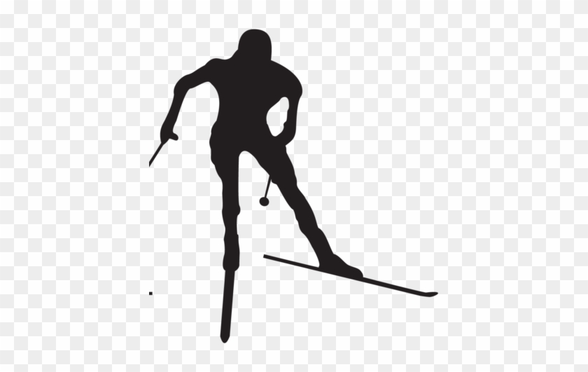 Clip Art Freeuse Skier Logo Free Download Best On Clipartmag - Cross-country Skiing #1384151