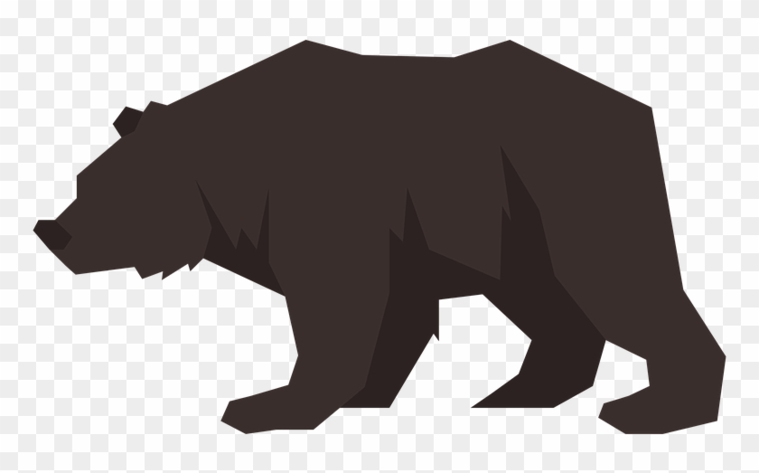 Grizzly Bear Clipart Forest Bear - Grizzly Bear #1384218