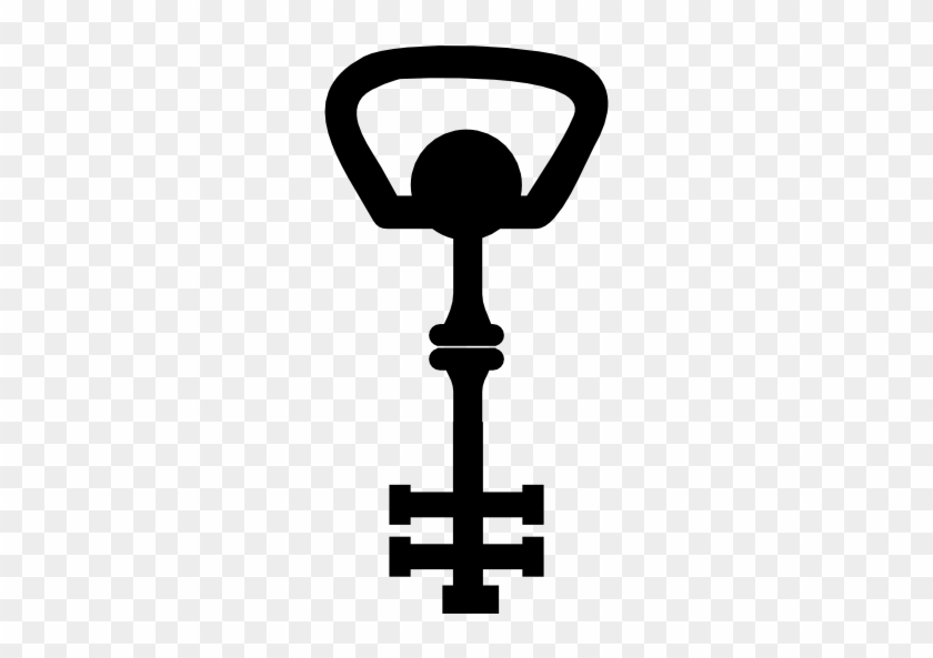 Old Key Tool Silhouette Free Icon - Icon #1384247