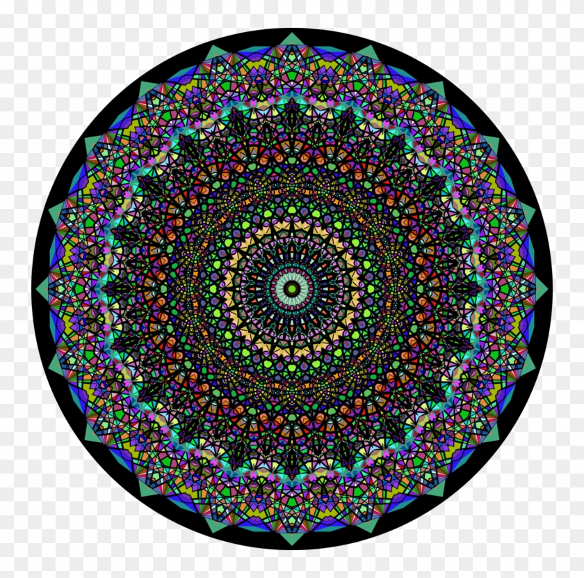 Mandala Kaleidoscope Computer Icons Symmetry Circle - Symmetry #1384290