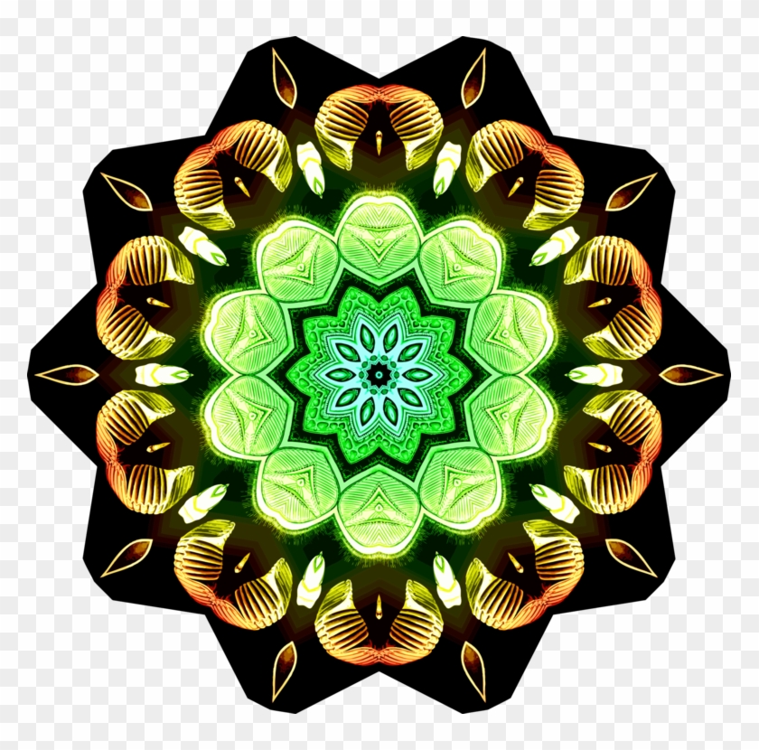 Symmetry Kaleidoscope - Fractal Art #1384305
