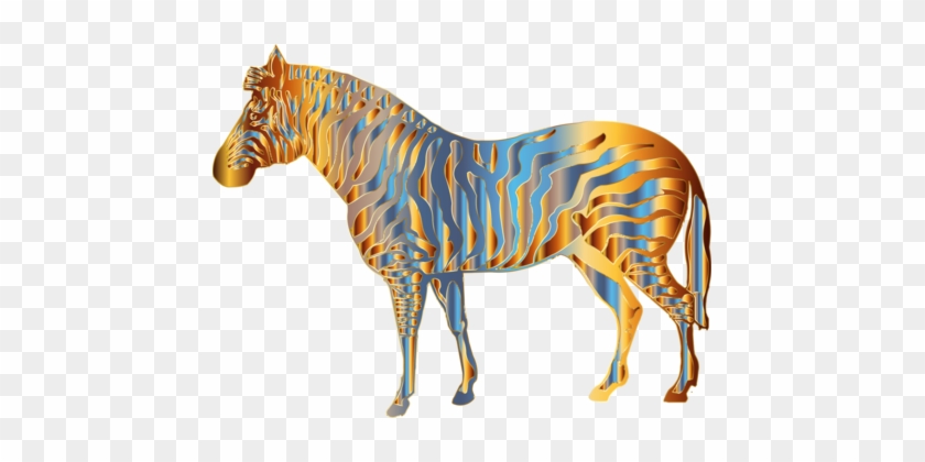 Quagga Horse Zebra Foal Computer Icons - Clip Art #1384436