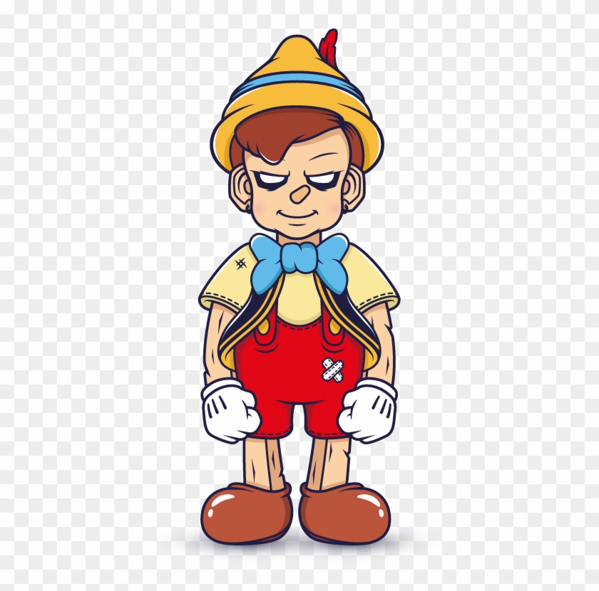 Dark Pinocchio By Nouam - Pinocchio Hd Png #1384450