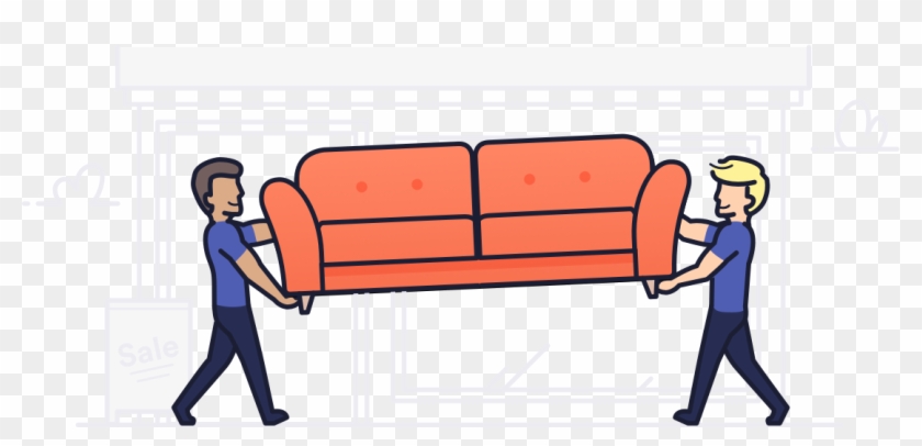 Luggers Moving Couch - Studio Couch #1384465