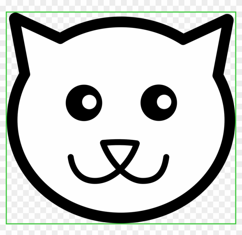Clipart Transparent Download Marvelous Cat Dog Of Face - Cat Face Cartoon Drawing #1384502