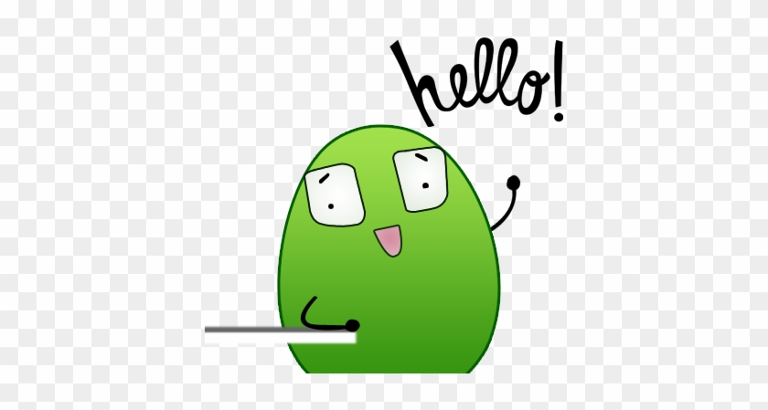 Get The Green Bean Emoji App Now - Hello Hand - Free Transparent PNG  Clipart Images Download