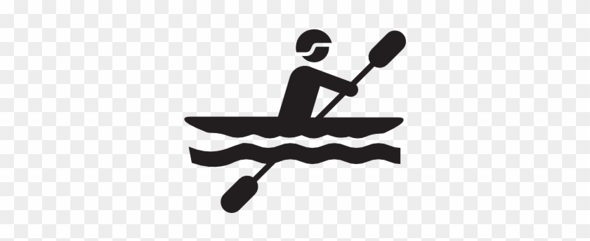 Canoeing - Kayak Clipart Transparent #1384650