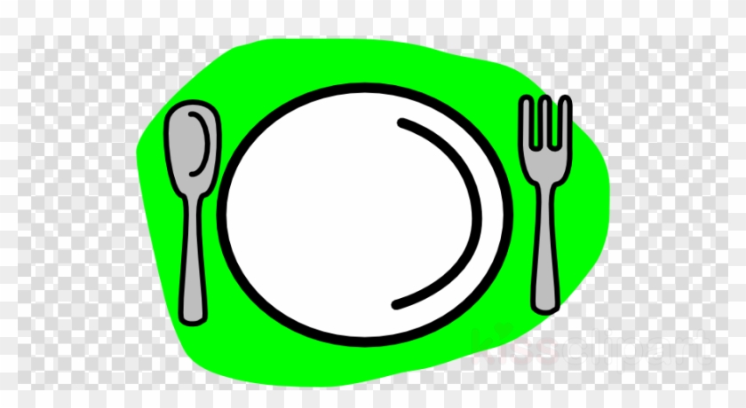 Dinner Clipart Cloth Napkins Spoon Clip Art - Circle Youtube Logo Png #1384689
