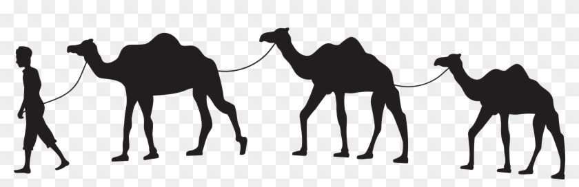 Camel Caravan Silhouette Png Clip Art Gallery - Camels Png #1384737
