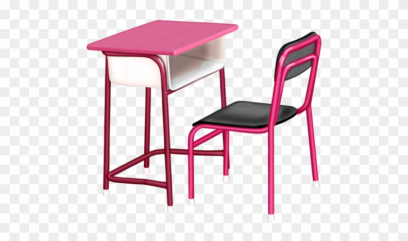 Cartoon Picture, Cartoon Pics, School Desks, Art School, - Single Seater Bench #1384875