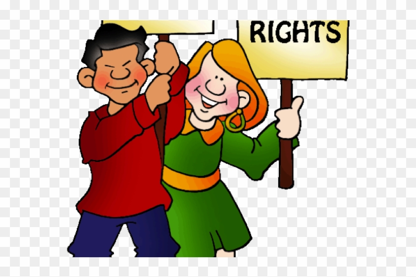 Vote Clipart Civil Right - Derechos Civiles Y Politicos #1384888