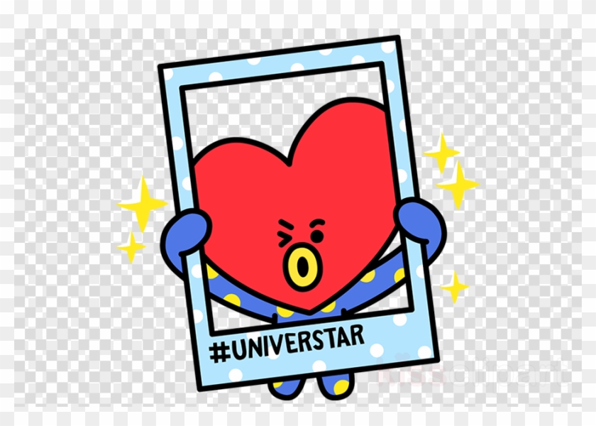 Download Tata Bt21 Sticker Clipart Sticker Bts Bt21 - Tata Bt21 Transparent Background #1385068