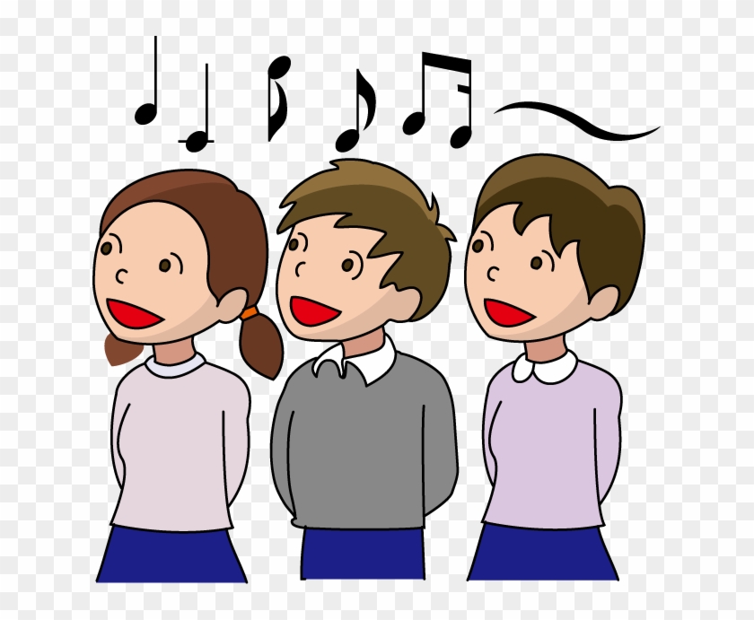 合唱 イラスト Clipart Choir National Primary School - 合唱 イラスト #1385245