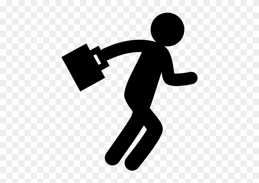 Svg Library Library Businessman Clipart Walking - Man Walking Icon Png #1385276