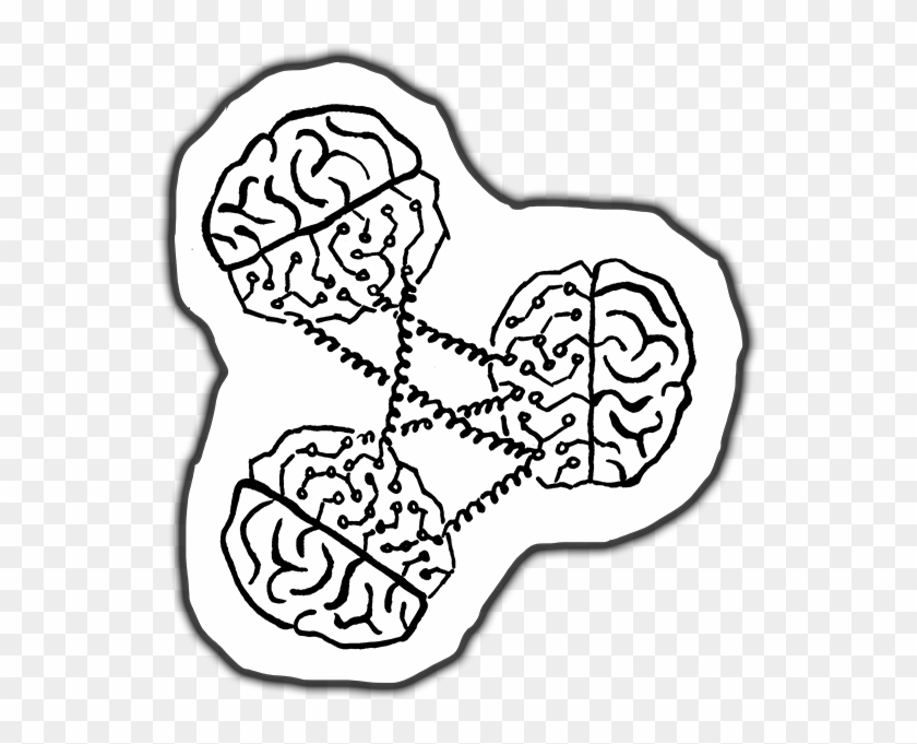 Knowledge Compass Human Aid Knowledge Exchange - Line Art #1385293