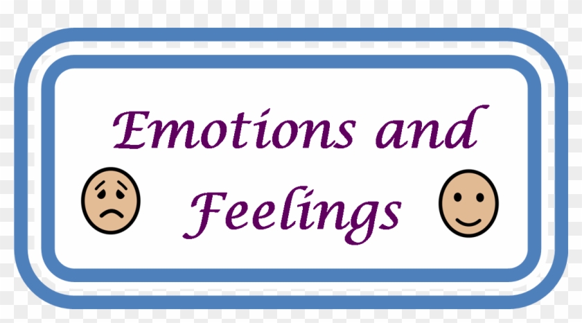 Feelings Clipart Kind Emotion - Feelings And Emotions Label #1385367