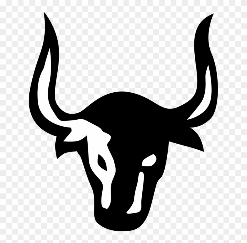 Texas Bull Nose Ring Longhorn Logo Clip Art Png Picture - Gambar Sketsa Kepala Banteng #1385379