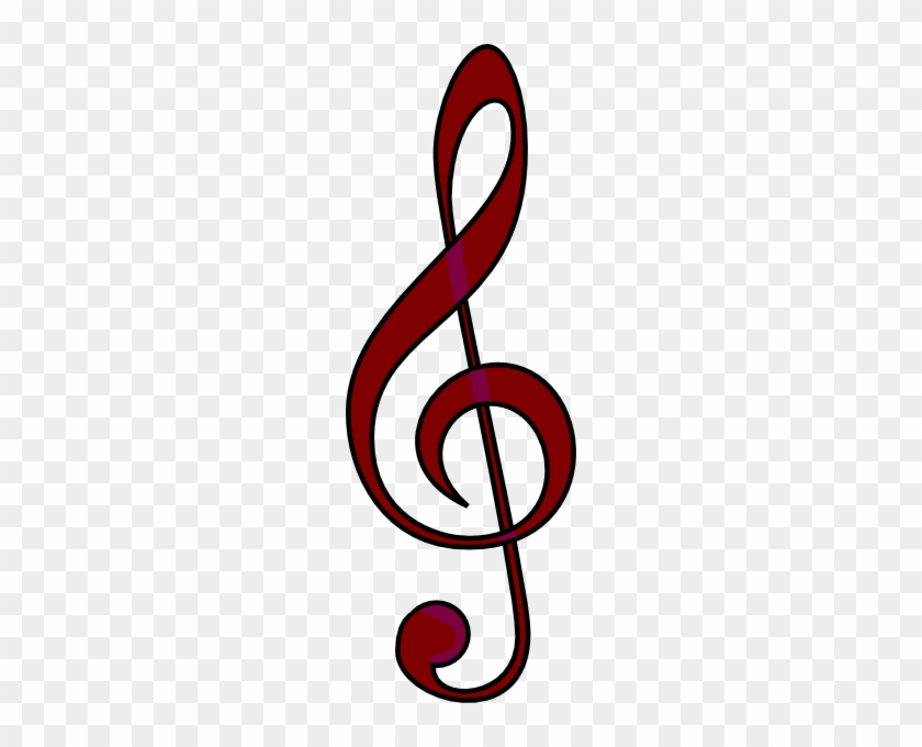 Grey Treble Clef Png #1385473