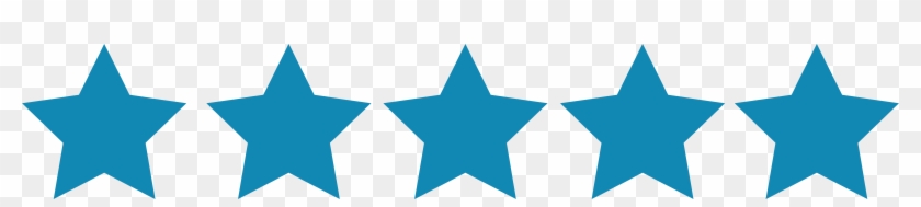 5 Stars - Blue Five Star Rating #1385481