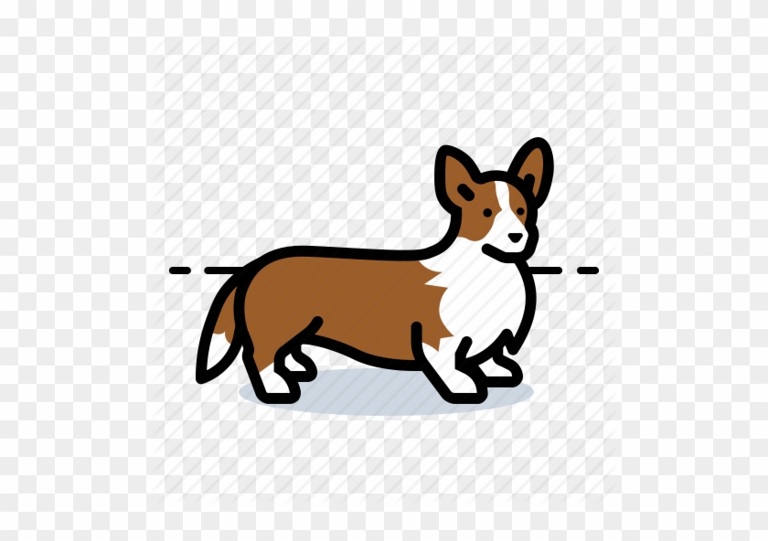 Corgi Outline Png - Corgi Icon Png #1385564