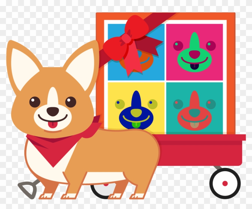 Corgi Clipart Birthday - Best Gift - I Love Dog Hoodie/t-shirt/mug Black/navy/pink/white #1385596