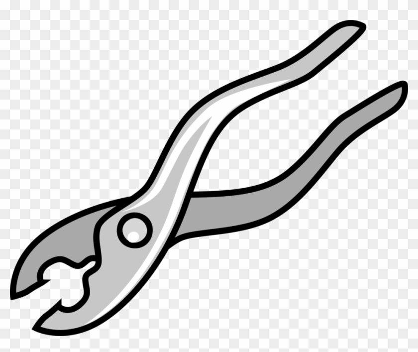 Needle Nose Pliers Tool Slip Joint Pliers Tongue And - Tool Clipart #1385632
