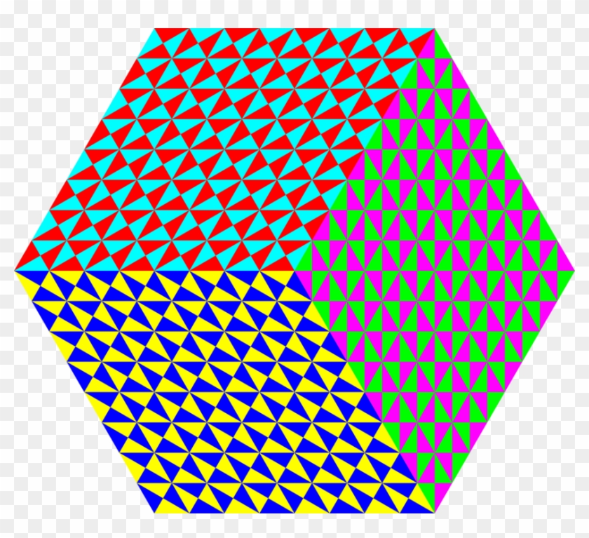 Penrose Triangle Penrose Tiling Tessellation Symmetry - Penrose Tessellation #1385643